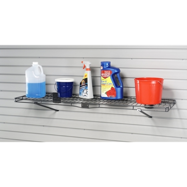 Picture of 14 in x 48 in Storage Shelf for Slatwall Wall Organizers (Pair)