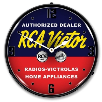 Picture of RCA Victor Dealer LED Backlit Clock