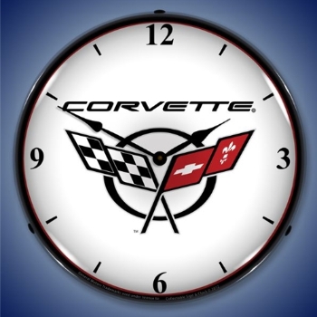 Picture of C5 Corvette LED Backlit Clock