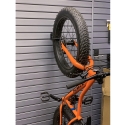 Picture of Fat Tire Bike Hook Locking Organizer for Slatwall Wall Storage