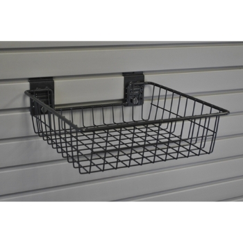 Picture of Locking Square Shallow Basket for Slatwall storeWALL HandiWALL