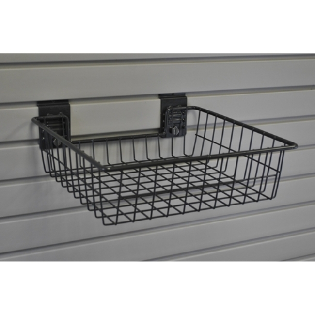 Picture of Locking Square Shallow Basket for Slatwall storeWALL HandiWALL