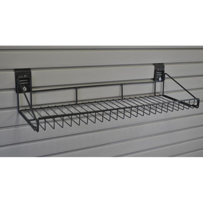Picture of 30in Shallow Wire Shelf for storeWALL HandiWALL Slatwall Storage