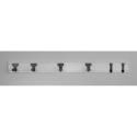Picture of HandiWall Slatwall 50 inch Handi Rail  & Garment Hook Kit
