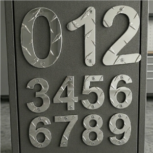 Picture for category Diamond Plate Numbers